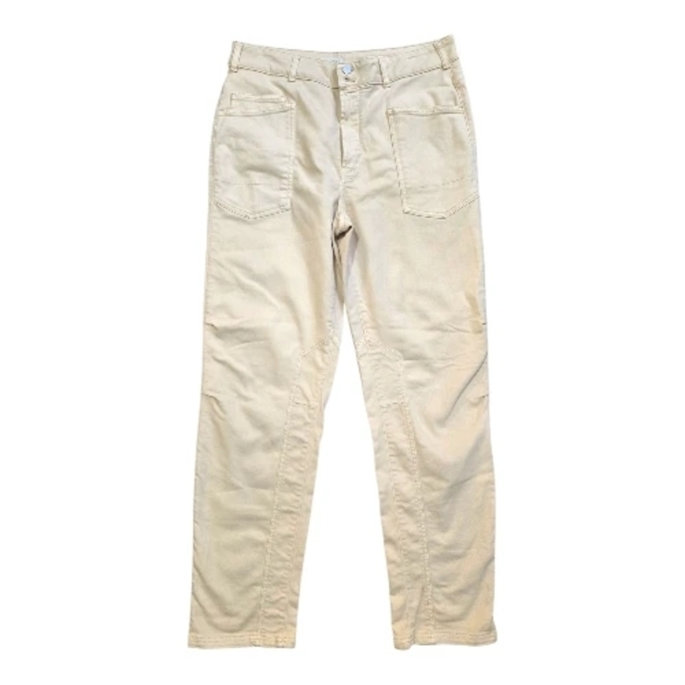 Pilcro The Wanderer Mid-Rise Relaxed-Leg Jeans Size 32T